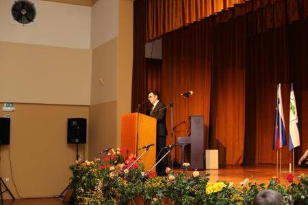 Predsednik Republike Slovenije Borut Pahor na prireditvi ob mednarodnem dnevu maternega jezika na Razkrižju 12